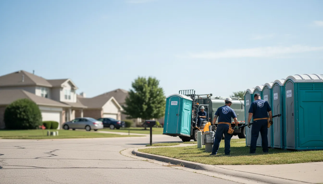 Porta Potty Rental in Benton, IA near me